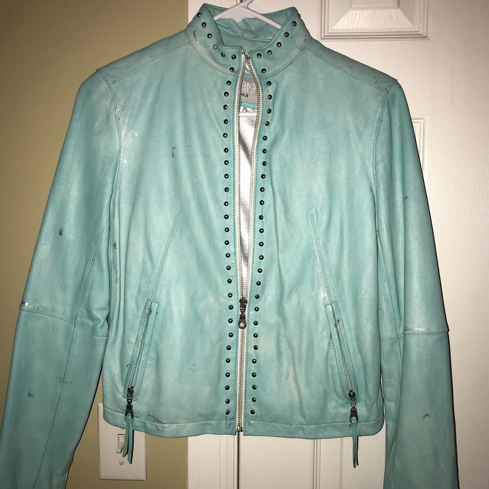 Ladies leather jacket